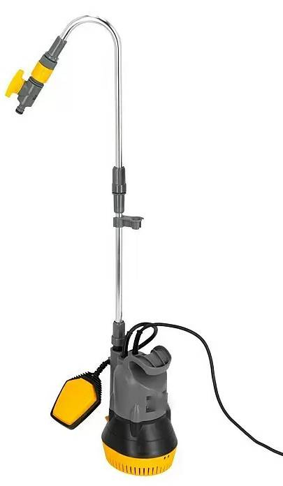 German Sudové čerpadlo / 400 W / 4200 l/hod. / hloubka ponoru 5 m / 35 °C / šedá/žlutá/černá Varianta: ivi1