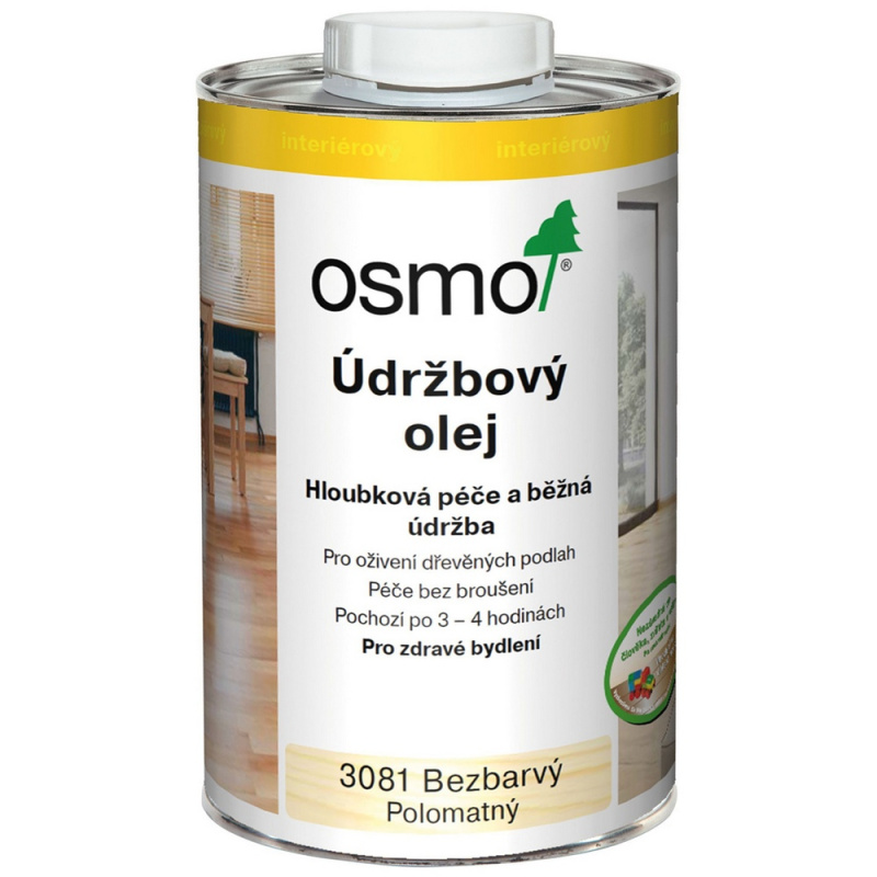 Olej údržbový Osmo 3081 bezbarvý 1 l
