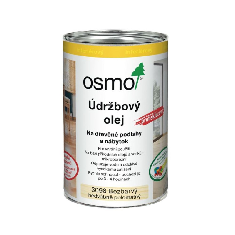 Olej údržbový Osmo 3098 bezbarvý 1 l