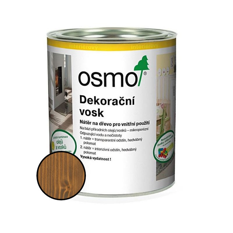 Vosk dekorační Osmo 3166 ořech 2,5 l