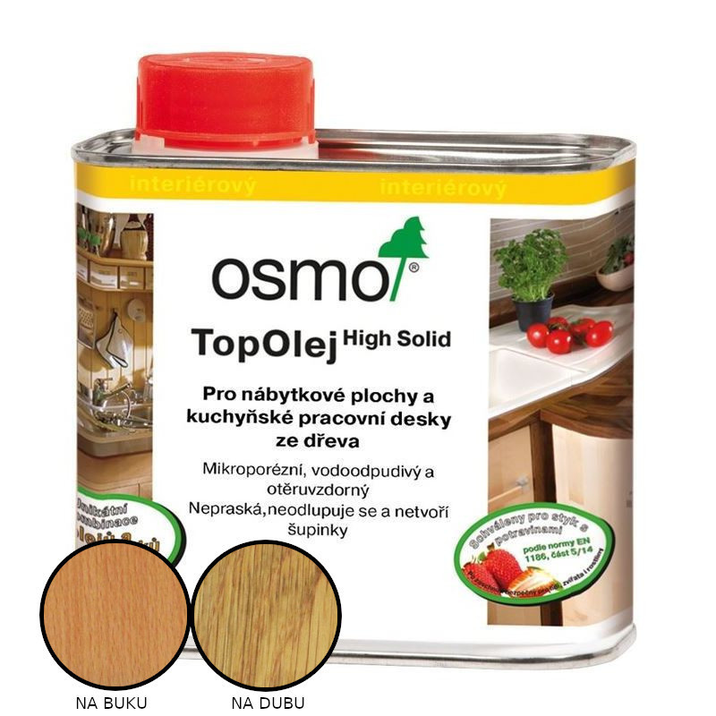 Top olej  Osmo 3028 bezbarvý 0,5 l