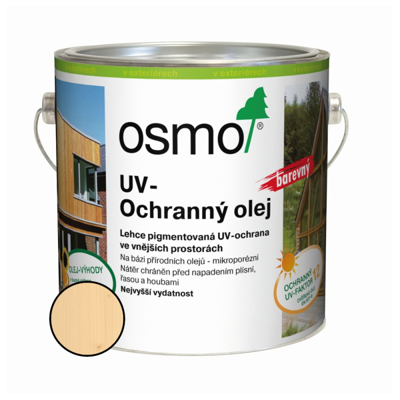 Olej UV ochranný Osmo 424 extra smrk/jedle, 0,75 l