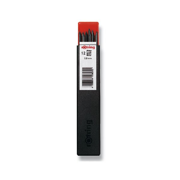 Rotring 300 tuhy 2 mm HB 12 ks Rotring