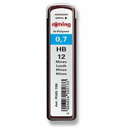 Tuhy 0.7mm HB 12ks Rotring