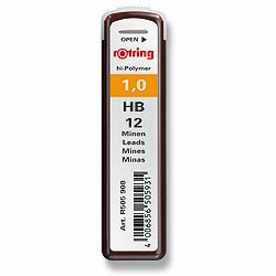 Tuhy 1.0mm HB 12ks Rotring