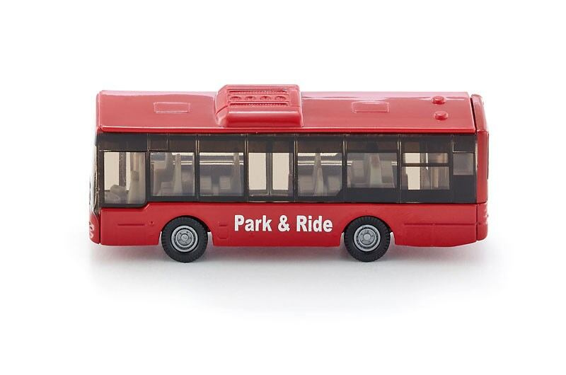SIKU Super Městský autobus červený