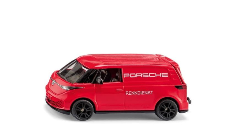 Siku VW ID. Buzz Cargo servisní vůz Porsche Renndienst - 1 kus