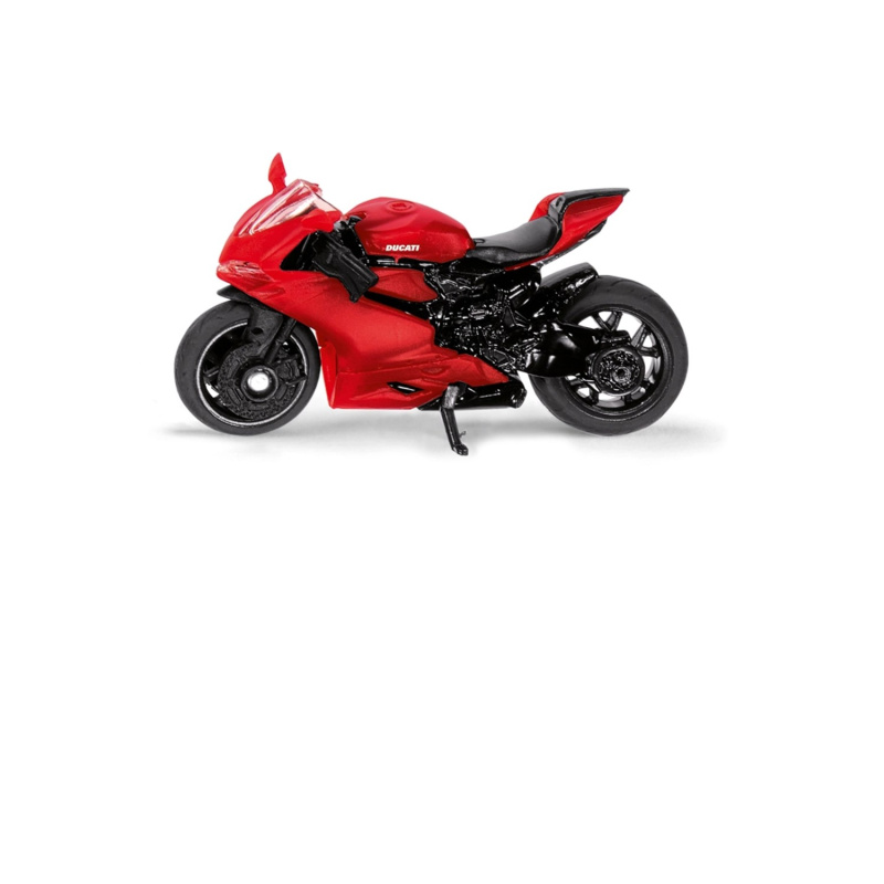 Siku Motorka červená Ducati Panigale 1299 model kov 1385