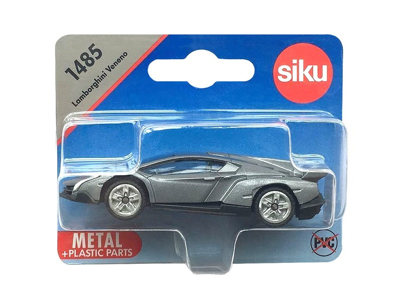 Siku Auto Lamborghini Veneno model kov 1485 šedá 1:50