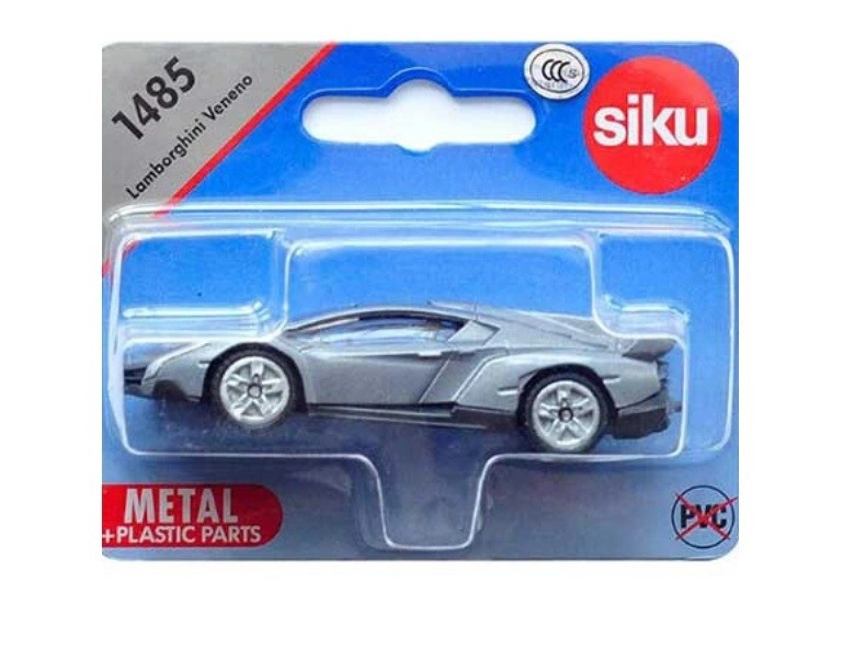 Siku Auto Lamborghini Veneno model kov 1485 šedá 1:50