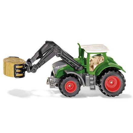 Siku Blister traktor Fendt Vario 1050 s uchopovačem balíků model kov
