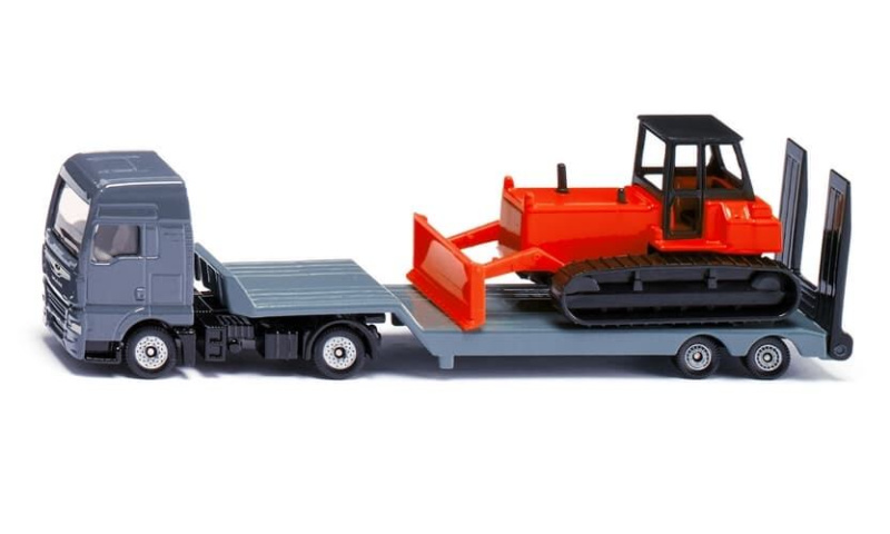 Siku Super dlouhý tahač s buldozerem 1:87