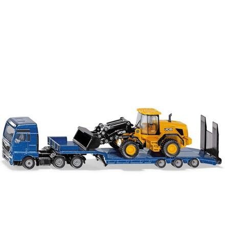 SIKU Super - nakladač MAN s kolovým nakladačem JCB
