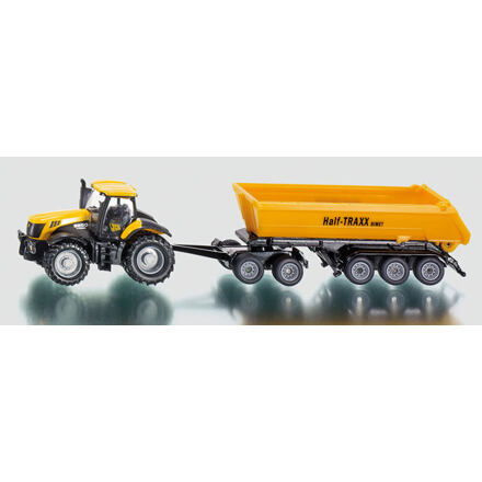 SIKU Farmer - Traktor se sklápěcím přívěsem 