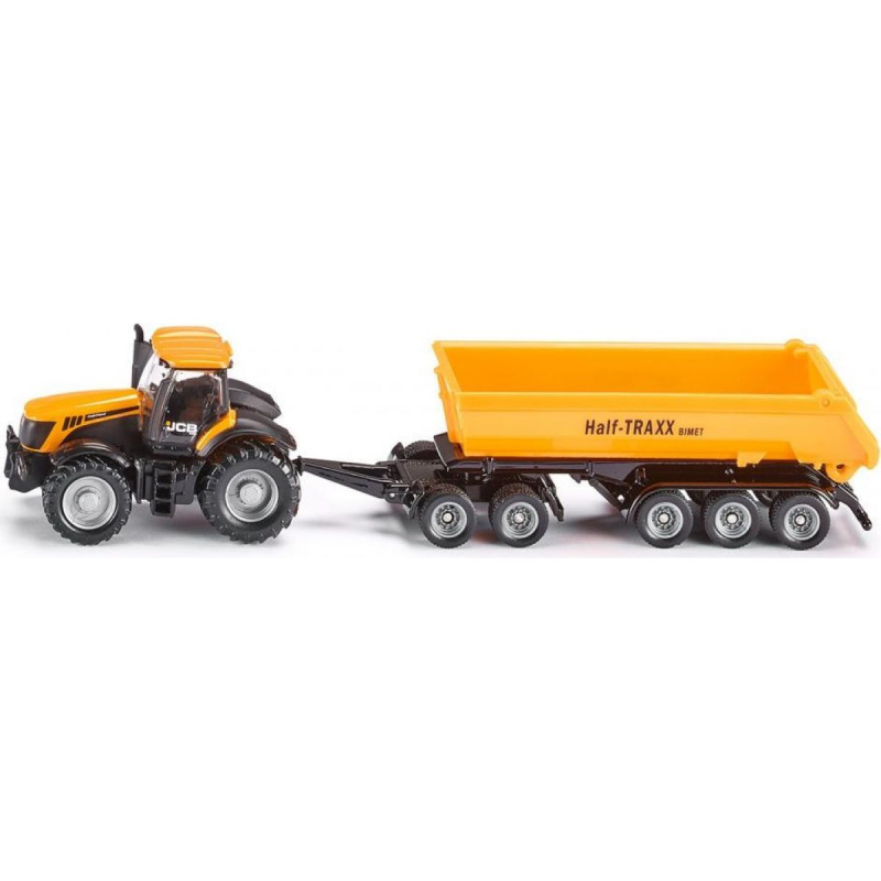SIKU Farmer - Traktor se sklápěcím přívěsem 