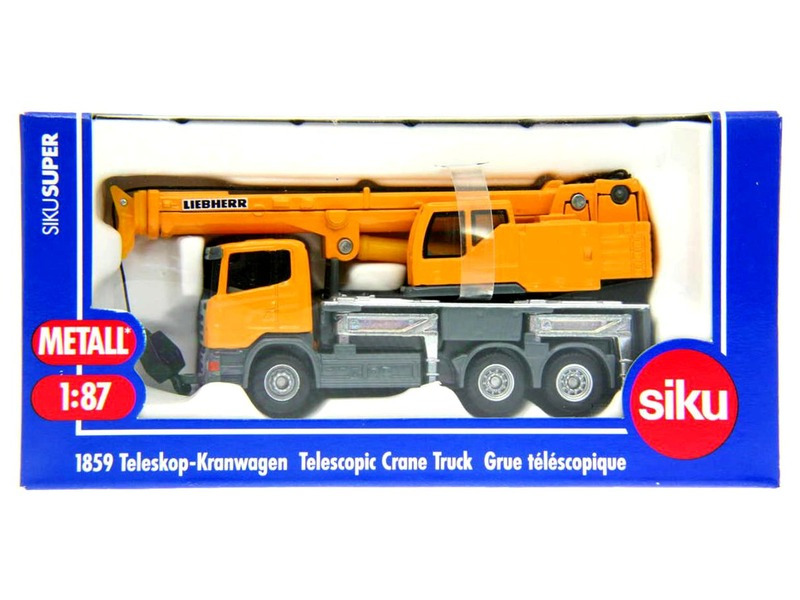 SIKU Super - Teleskopický jeřáb 1:87