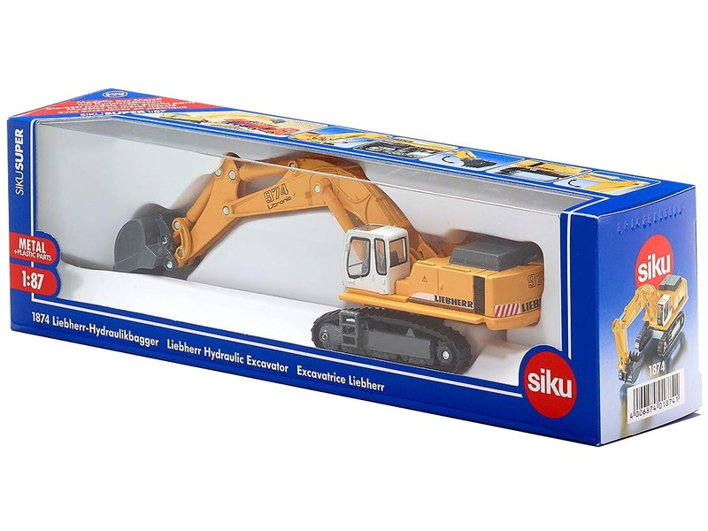 SIKU Super - Hydraulický bagr Liebherr, měřítko 1:87