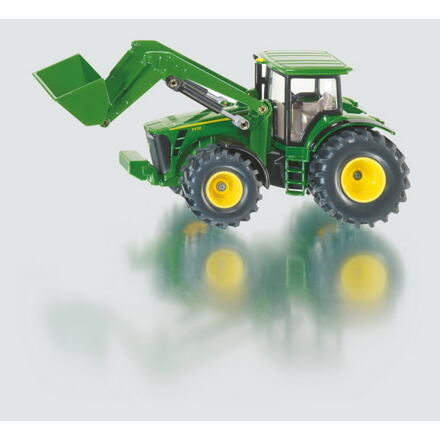 SIKU Farmer - traktor John Deere s předním nakladačem