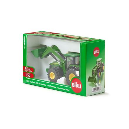 SIKU Farmer - traktor John Deere s předním nakladačem