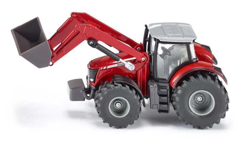 SIKU Farmer - Traktor Massey Ferguson s předním nakladačem