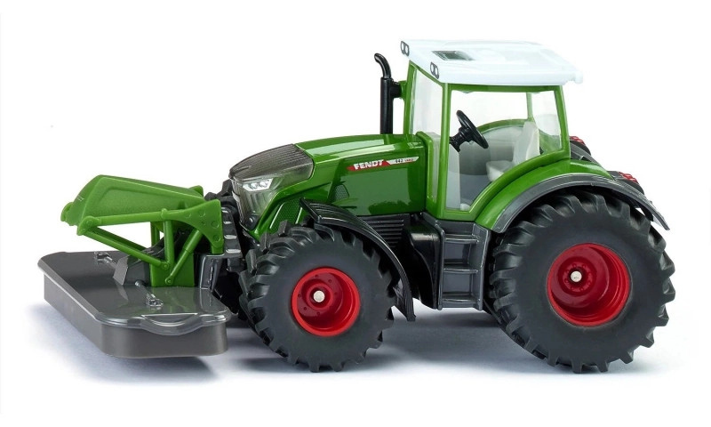 SIKU Farmer - traktor Fendt 942 Vario s předním sekacím nástavcem 1:50