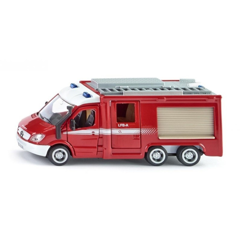 SIKU Super - Mercedes-Benz Sprinter požární auto s žebříkem 1:50