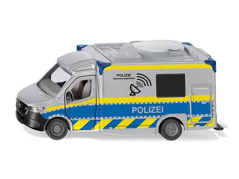 SIKU Super - policejní Mercedes Benz Sprinter, 1:50