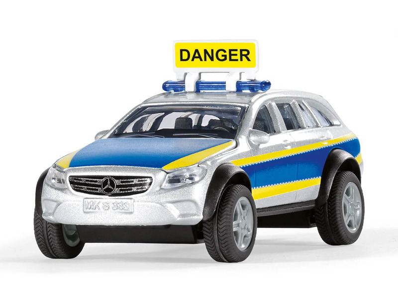 SIKU Super - policejní Mercedes Benz E-Class All Terrain 4x4, 1:50