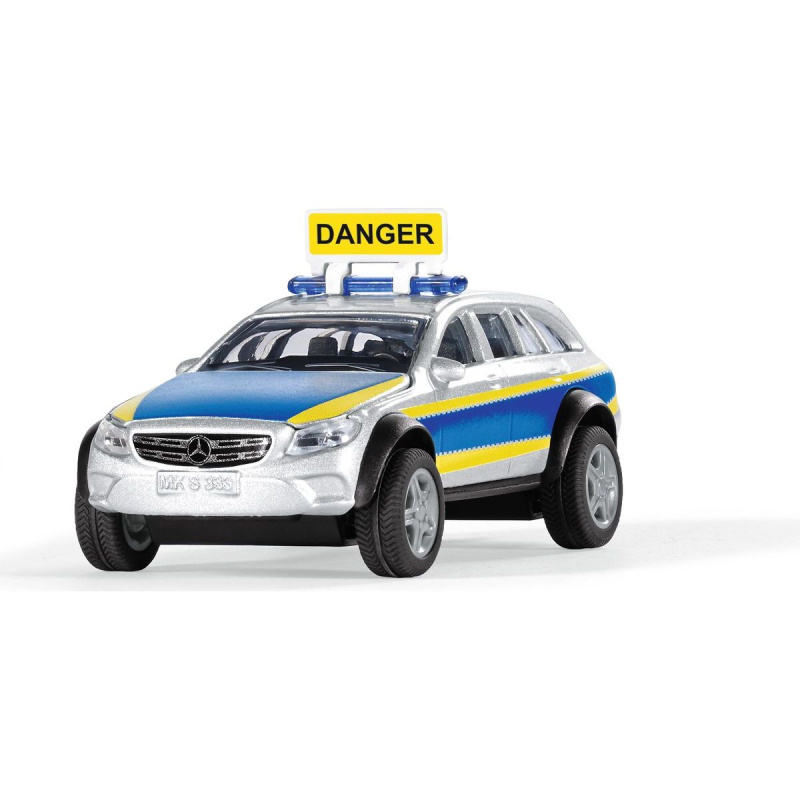 SIKU Super - policejní Mercedes Benz E-Class All Terrain 4x4, 1:50