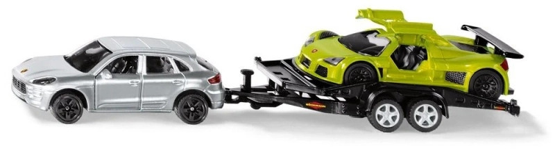 Osobní auto s přívěsem – PORSCHE Cayenne Turbo a PORSCHE GT