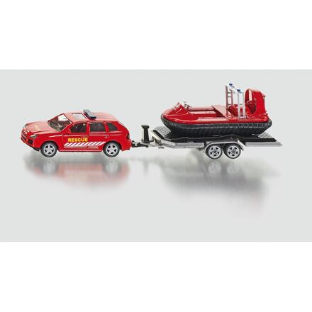 Siku Super - Auto s tahačem a vodním skůtrem