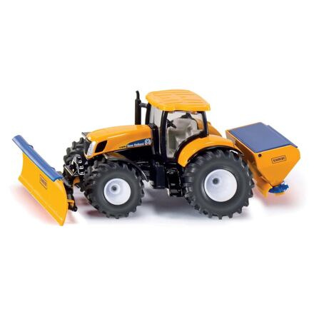SIKU Super Traktor s přední radlicí a sypačem soli, 1: