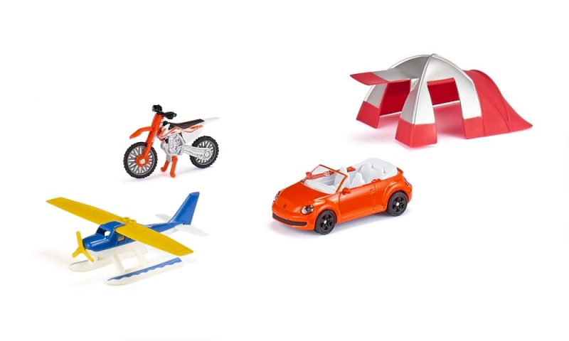 SIKU Super - set vozidla a příslušenství pro volný čas