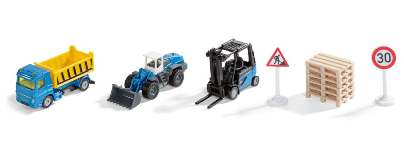 Siku Super - sada stavebních strojů