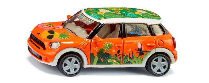 Style my SIKU - skládací model MINI Countryman s nálepkami
