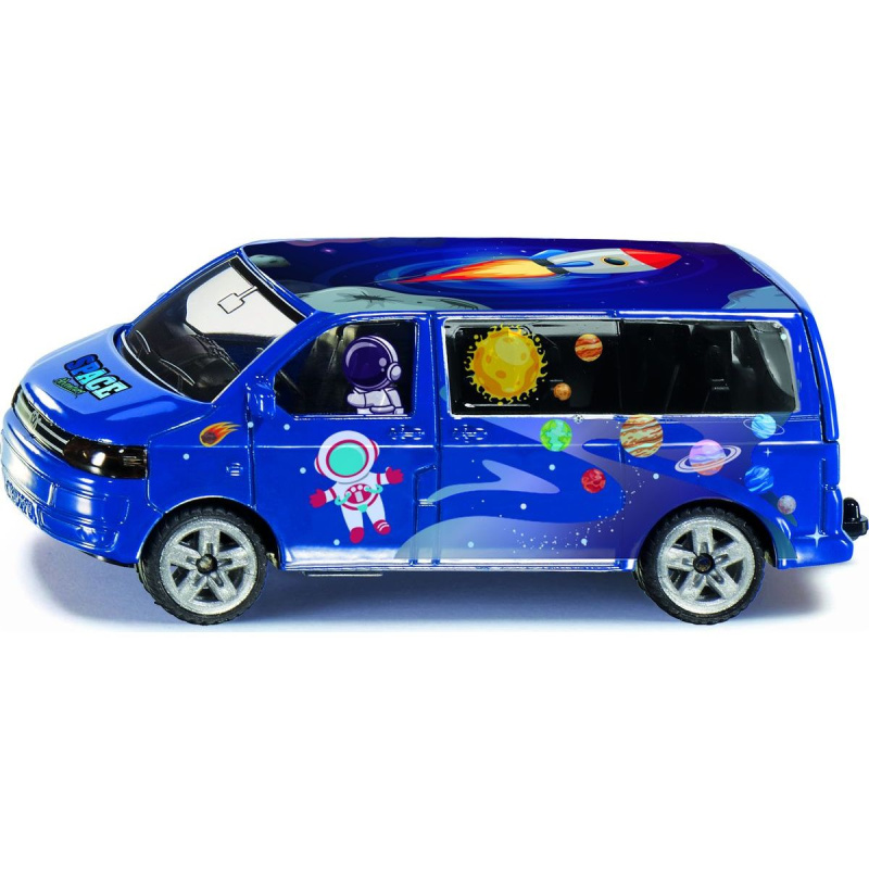 Style my SIKU 6509 skládací model VW T5 Astronaut s nálepkami