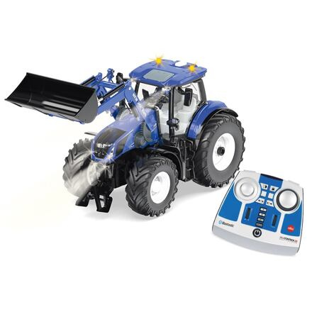 SIKU Control 6798 - Bluetooth, New Holland T7.315 s předním nakladačem a dálk.ovladačem