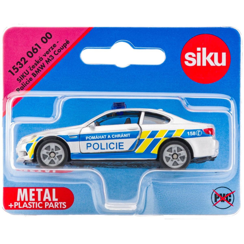SIKU česká verze - Policie BMW M3 Coupé