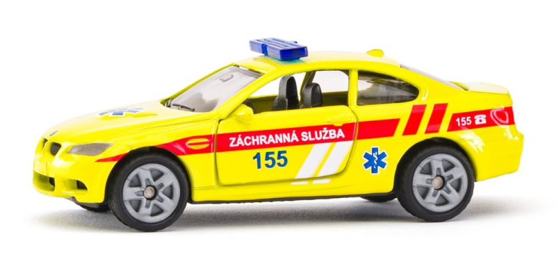 SIKU česká verze - Ambulance BMW M3 Coupé