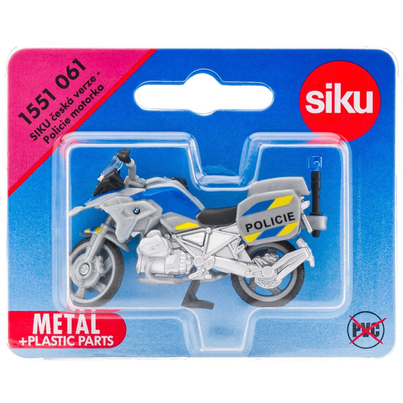 SIKU česká verze - Policie motorka