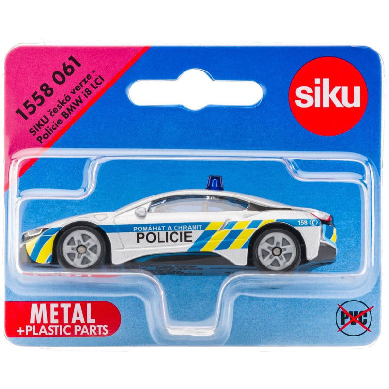 SIKU česká verze - Policie BMW i8 LCI