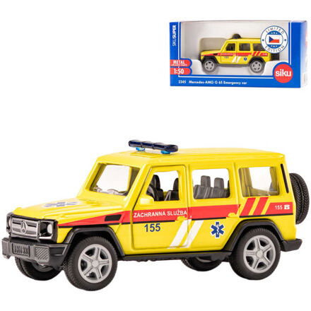 SIKU Super česká verze - ambulance Mercedes AMG G65