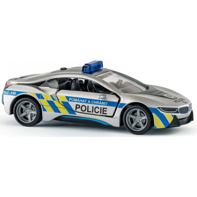 SIKU Super česká verze - policie BMW i8 LCI