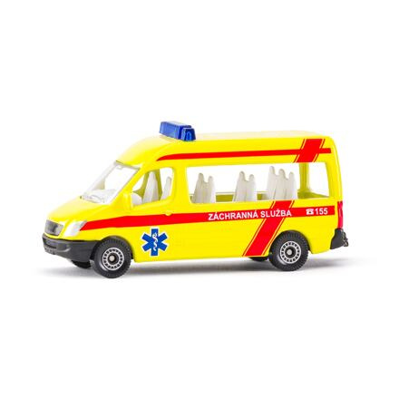 SIKU Auto Mercedes-Benz Sprinter Záchranná Služba ČR ambulance model 1083