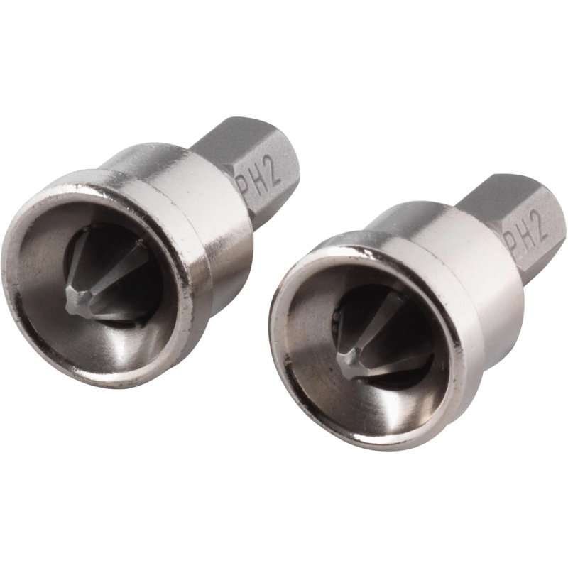 Wolfcraft Sada bitů PH 2 s nalisovaným hloubkovým dorazem 25 mm 2dílná