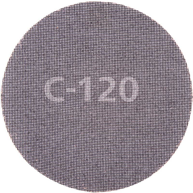 Wolfcraft Samodržné mřížkové plátno průměr 225 mm zrnitost 120, 5 ks
