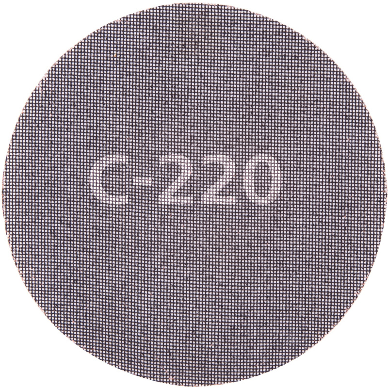 Wolfcraft Samodržné mřížkové plátno průměr 225 mm zrnitost 220