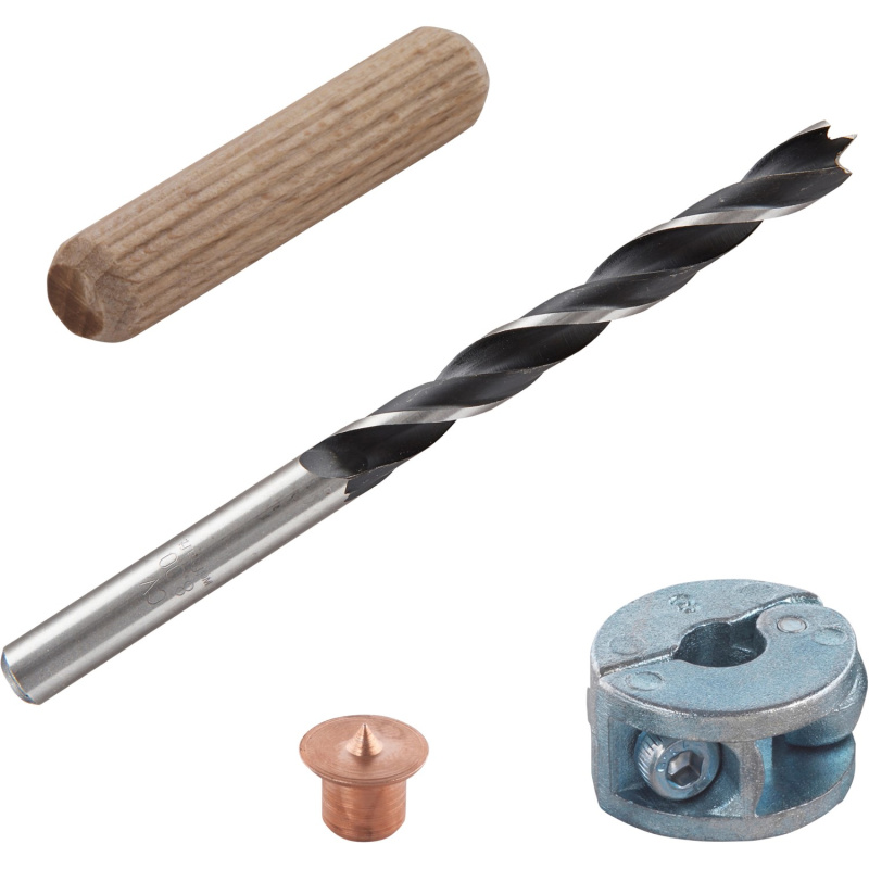 wolfcraft Kolíkovací souprava, 28 ks, pr. 8 mm