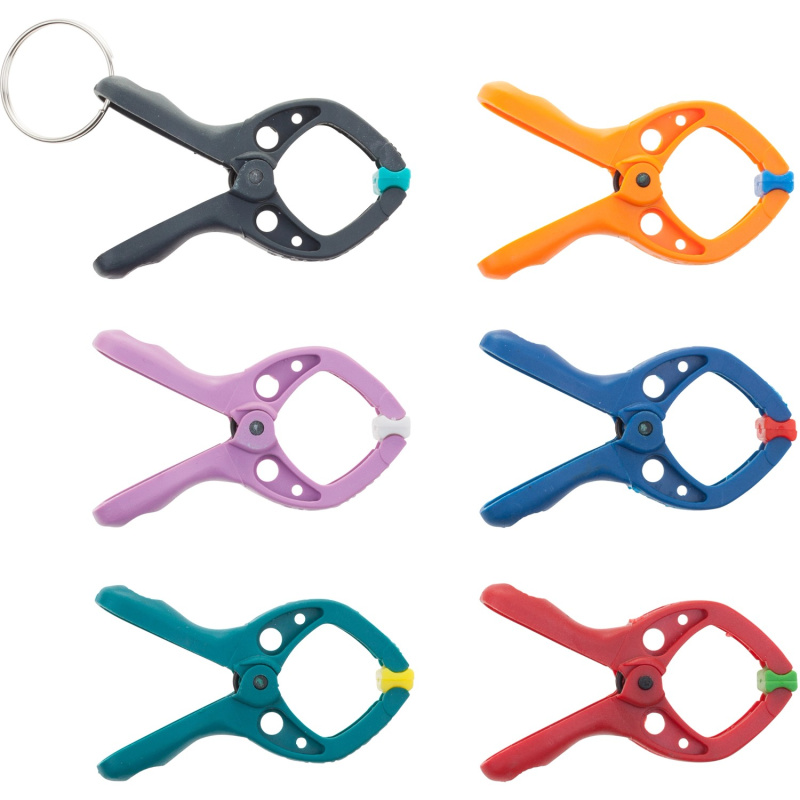 Microfix S Mini pružinové svěrky, 6 ks