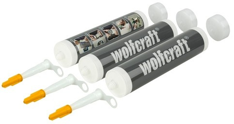 Kartuše prázdné Wolfcraft 310 ml 3 ks